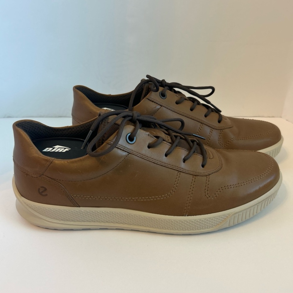 Ecco Brown Leather Men's Sz 11-11.5 Shoes